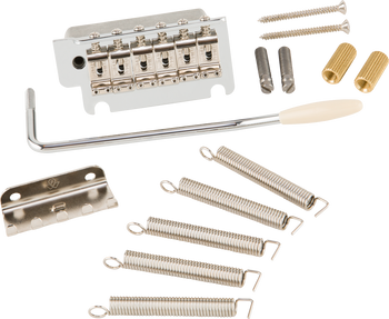 Fender Deluxe Series 2-Point Tremolo Assembly, Chrome