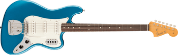 Fender Vintera II '60s Bass VI, Rosewood Fingerboard, Lake Placid Blue