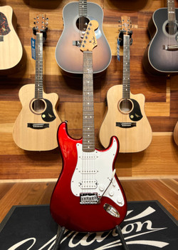 Pre-Owned Fender Standard Stratocaster HSS, Laurel Fingerboard, Candy Cola