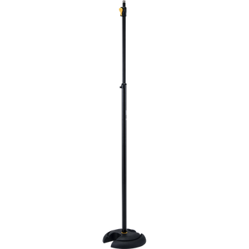 Hercules MS201BPLUS H-Base Microphone Stand with EZ Grip Height Adjustment