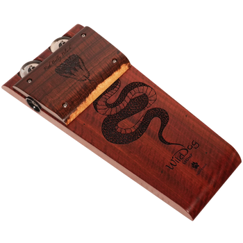 Wild Dog Stomp Red Belly Black Stomp Box with Jingles