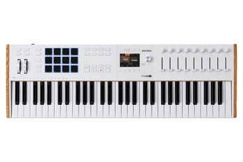 Arturia KeyLab 61 Mk3 61-Key MIDI Controller White Secondhand
