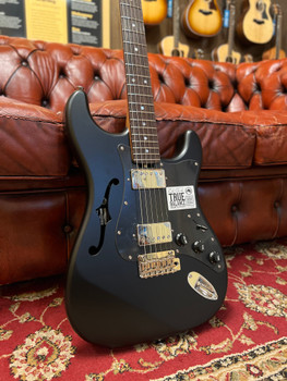 Cole Clark Hollow Baby HH, Black Pickguard - Black
