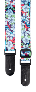XTR Ukulele Strap - Blue Floral