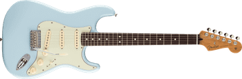 Fender Limited Edition Player II Stratocaster, Chambered Ash Body, Roasted Maple Neck with Rosewood Fingerboard, Sonic Blue