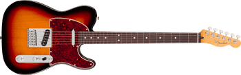 Fender 75th Anniversary Player II Baritone Telecaster, Rosewood Fingerboard, 3-Color Sunburst
