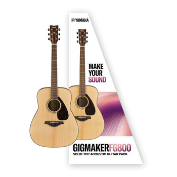 Yamaha Gigmaker800M Guitar Pack Natural Matte