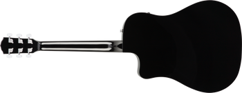 Fender CD-60SCE Dreadnought, Walnut Fingerboard, Black