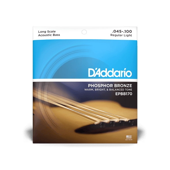 D'Addario EPBB170 0.045-0.100 Long Scale Acoustic Bass Strings