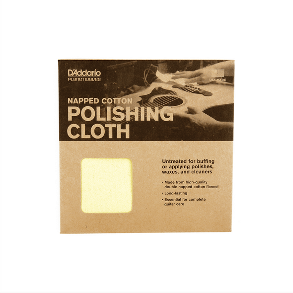 D'Addario Planet Waves Untreated Polishing Cloth