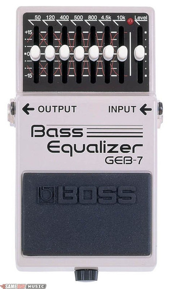 Boss GEB-7 Bass Equalizer Pedal