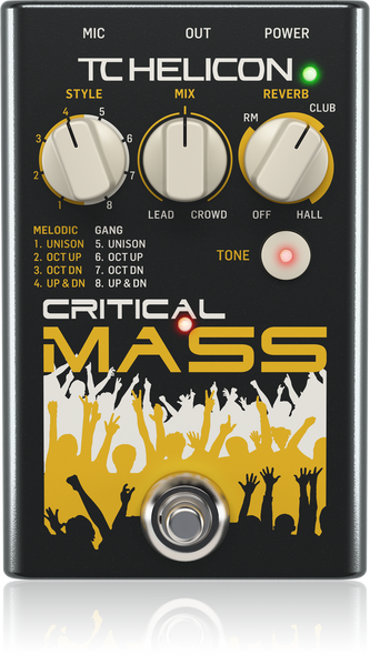 TC Electronic Critical Mass Vocal Pedal