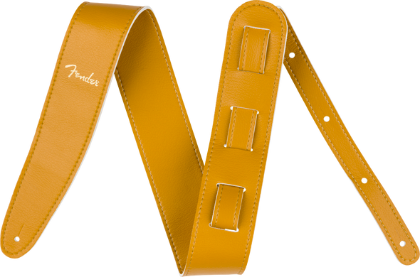 Fender Vegan Leather Strap, Butterscotch, 2.5"