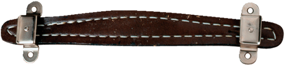 Fender Pure Vintage Stitched Leather Amplifier Handle, Brown, 2-Screw Mount
