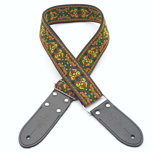 DSL Jaquard JAC20-DC-YELLOW Yellow Weave Strap