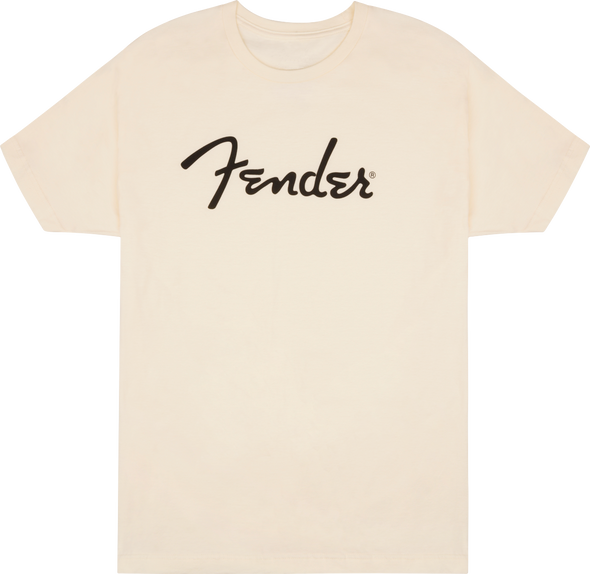 Fender® Spaghetti Logo T-Shirt, Olympic White, S
