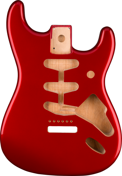 Fender Classic Series 60's Stratocaster® SSS Alder Body Vintage Bridge Mount, Candy Apple Red