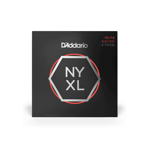 D'Addario Electric Strings NYXL 10-74 - 8 String Set