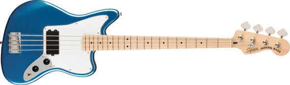 Squier  Affinity Series™ Jaguar® Bass H, Maple Fingerboard, White Pickguard, Lake Placid Blue