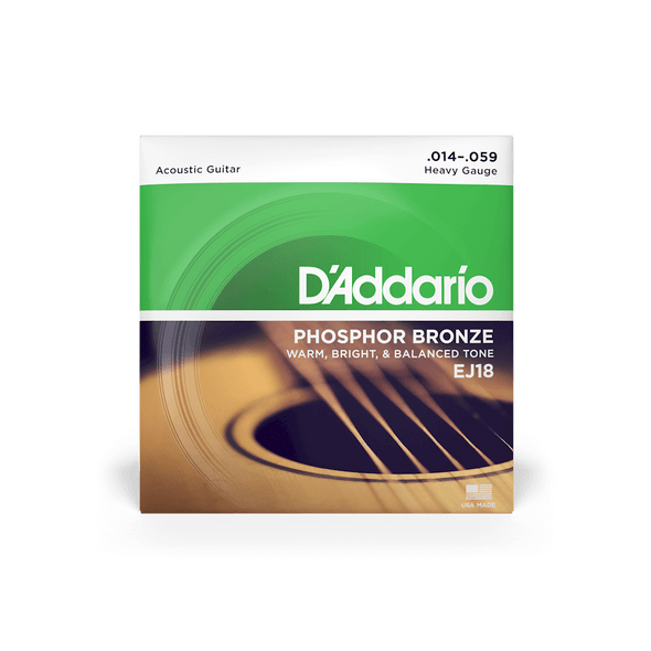 D'Addario EJ18 Phosphor Bronze 14-59