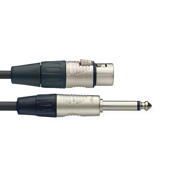 Stagg N-Series Microphone Cable XLR Female to 1/4" Male - 3m
