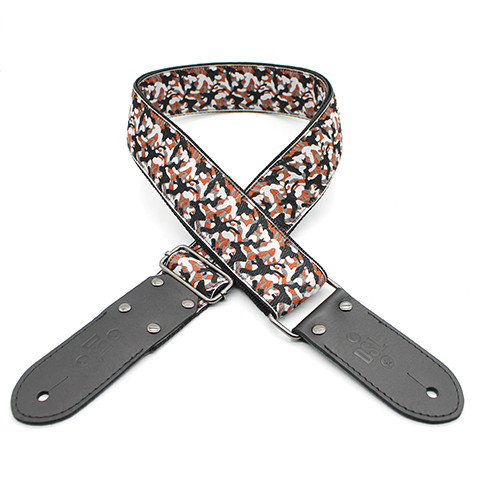 DSL Jacquard Weaving CAMO-RED Strap