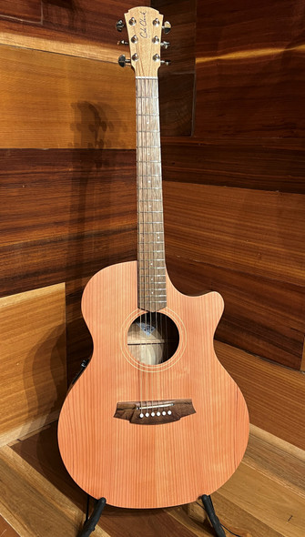 Cole Clark AN1EC-RDM-CUST Grand Auditorium - Redwood Maple Blackwood #230411546