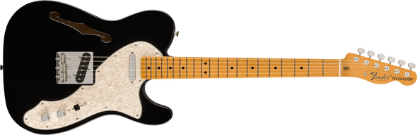 Fender Vintera II '60s Telecaster Thinline, Maple Fingerboard, Black