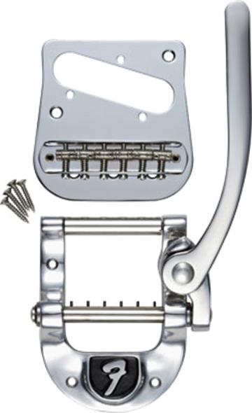 Bigsby® B5F Fender Telecaster Vibrato Kit with Fender® "F" Stamp, Polished Aluminum