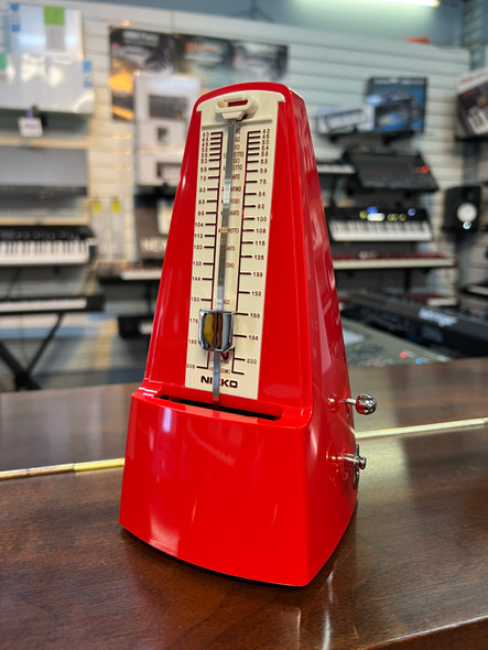 Nikko Mechanical Metronome - Red