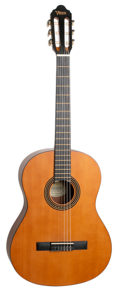 Valencia VC204HL Hybrid Classical Guitar Antique Natural Left-Handed