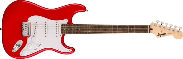 Squier Sonic Stratocaster HT, Laurel Fingerboard, White Pickguard, Torino Red