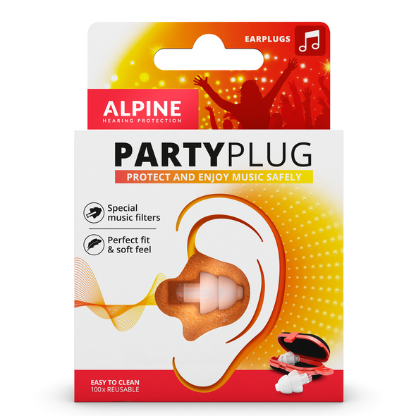 Alpine PartyPlug Earplugs - Clear