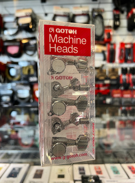 Gotoh SG381 Guitar Machine Heads (6-in-line) - Chrome