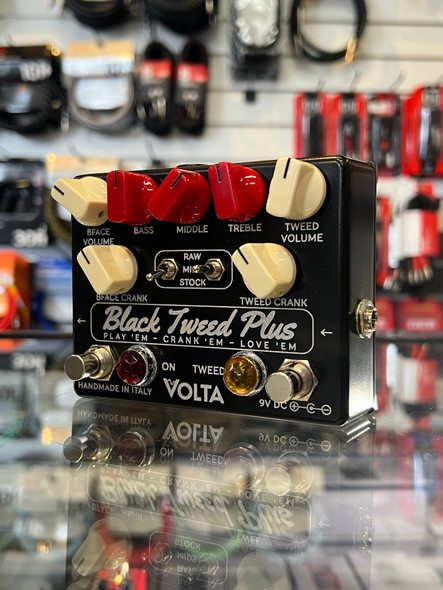 Pre-Owned Volta Custom Electronics Black Tweed Plus