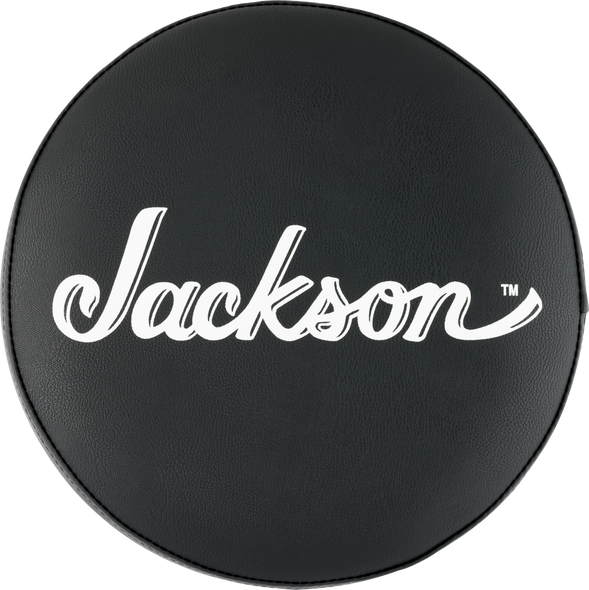 Jackson Logo Barstool, Black 24"