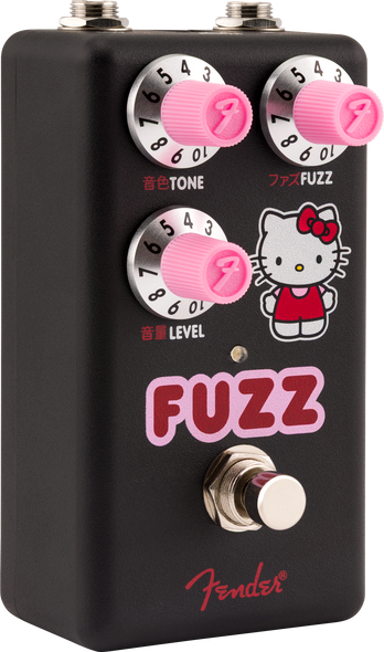 Fender x Hello Kitty Black Fuzz Pedal