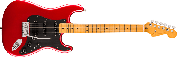 Fender American Ultra II Stratocaster HSS, Maple Fingerboard, Sinister Red