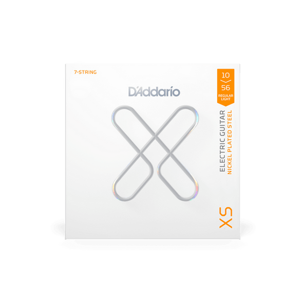 D'Addario XS Nickel 7-String Electric Guitar Strings 10-56