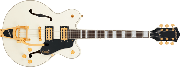Gretsch G2622TG Streamliner Center Block Double-Cut LTD with Bigsby, Laurel Fingerboard, Vintage White