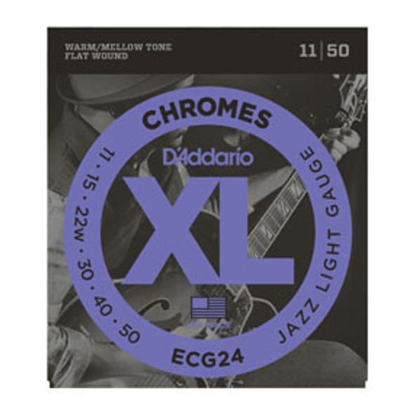 D'Addario Electric Strings Chromes ECG24