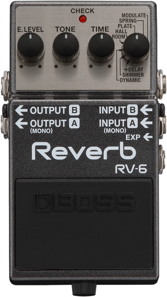 Boss RV-6 Digital Reverb Pedal