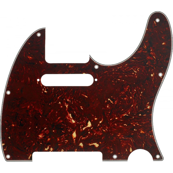 Fender Pickguard, Telecaster® 8-Hole Mount, Tortoise Shell, 4-Ply