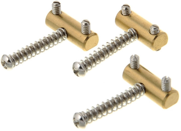 Brass Compensated Saddles Vintage Tele Kit