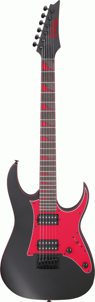 Ibanez GRG131DX Electric Guitar - Black Flat