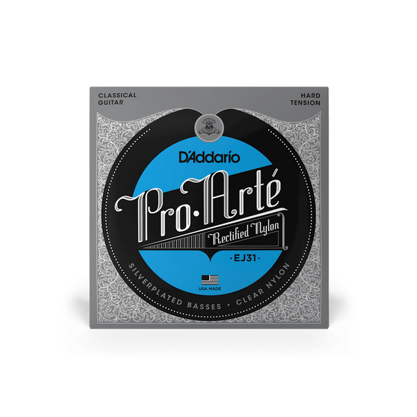 D'Addario EJ31 Pro-Arté Rectified Nylon - Hard Tension