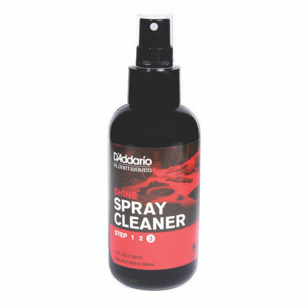 D'Addario Planet Waves Shine Spray Cleaner 2oz