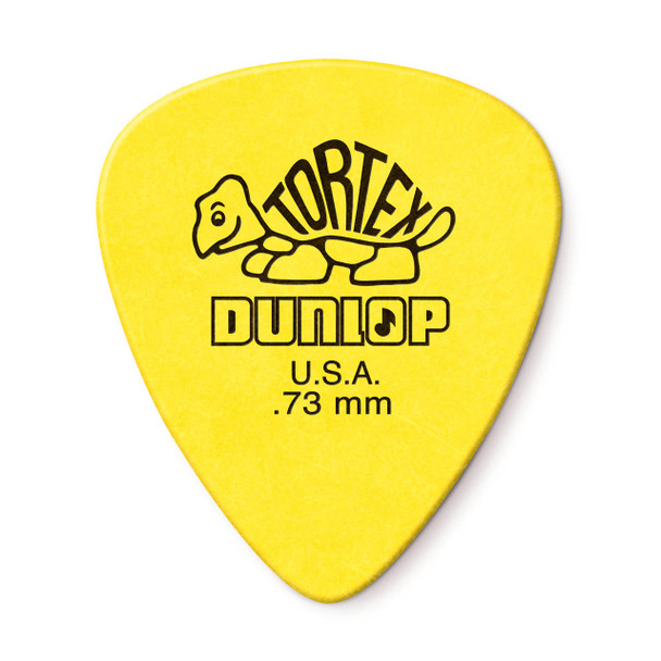 Dunlop 0.73MM Tortex Standard Picks 12-Pack