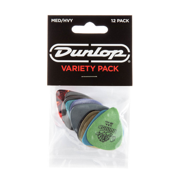 Dunlop Medium-Heavy Variety Pack Picks 12-Pack