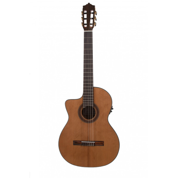 Katoh MCG40CEQL Classical Cutaway Guitar with EQ- Left Handed